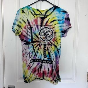 Blackcraft Cult Pride Tie Dye Graphic Tee